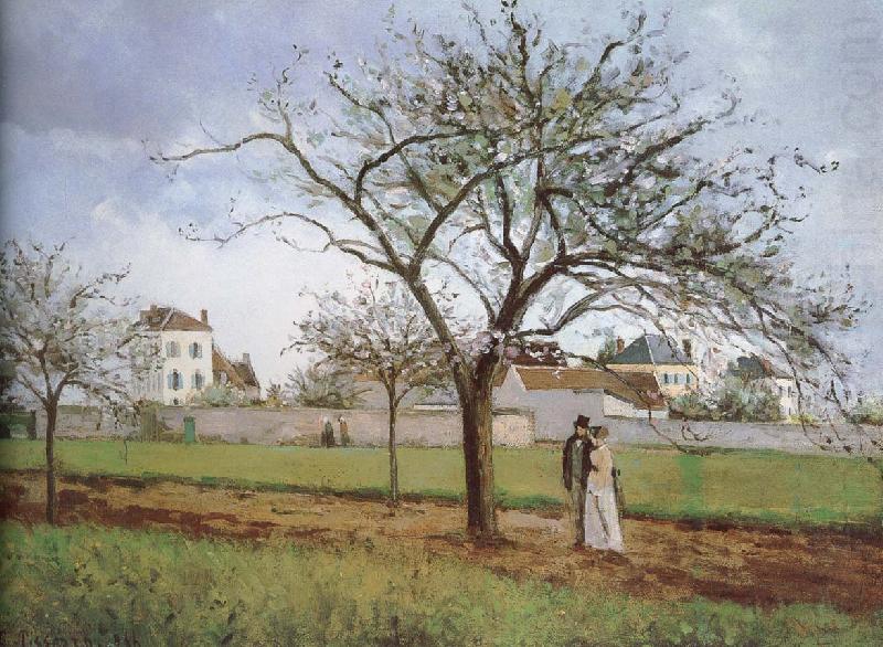 Pang plans Schwarz house, Camille Pissarro